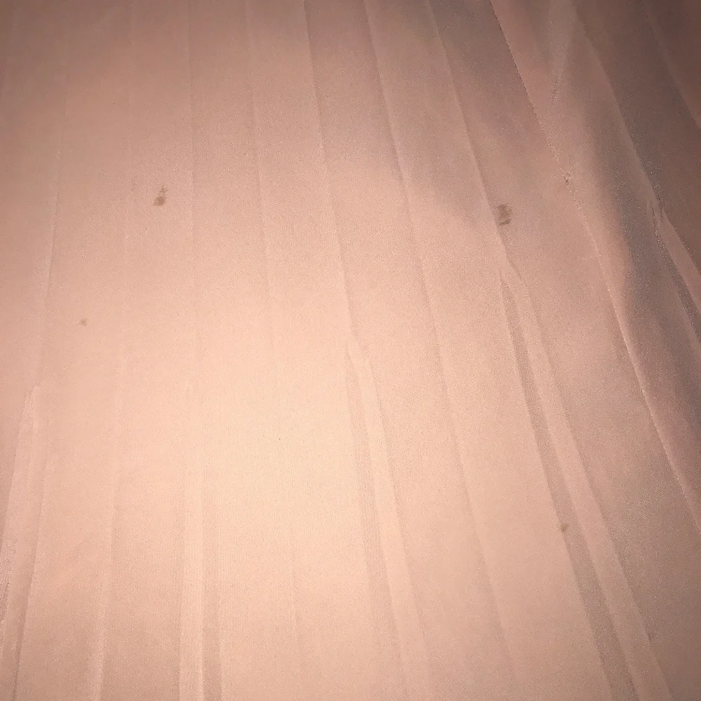 DKNY Blush Pink Pleated Skirt - Picture 2 of 3